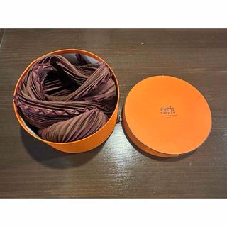 Hermes - エルメス　プリーツ　スカーフ70 未使用品