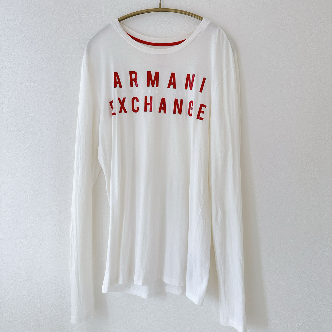 ARMANI EXCHANGE(アルマーニエクスチェンジ)のロンＴ＊カットソー＊Ｍ＊アルマーニエクスチェンジ メンズのトップス(Tシャツ/カットソー(七分/長袖))の商品写真