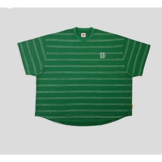 SEE SEE SUPER BIG ROUND SS DOUBLE STRIPE(Tシャツ/カットソー(半袖/袖なし))