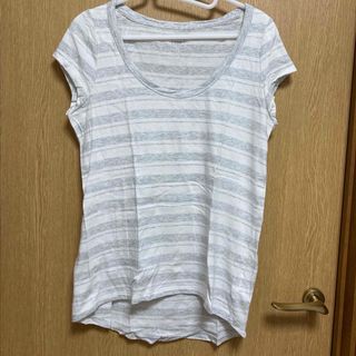 ギャップ(GAP)のGap グレーボーダー　Tシャツ(Tシャツ(半袖/袖なし))