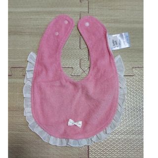 ベビードール(BABYDOLL)の【美品】 BABY DOLL ベビド スタイ よだれかけ リバーシブル 女の子(ベビースタイ/よだれかけ)