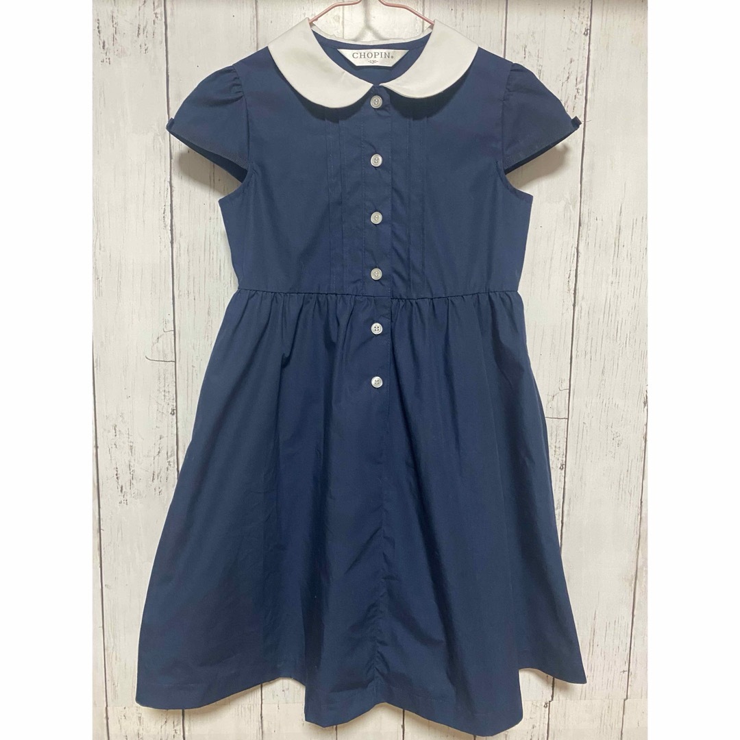 CHOPIN(ショパン)のCHOPIN(ショパン) ワンピース＆カーディガン 130cm キッズ/ベビー/マタニティのキッズ服女の子用(90cm~)(ドレス/フォーマル)の商品写真