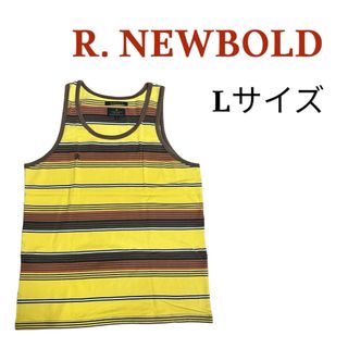 アールニューボールド(R.NEWBOLD)の【24時間発送】 タンクトップ 袖なしシャツ R. NEWBOLD(タンクトップ)