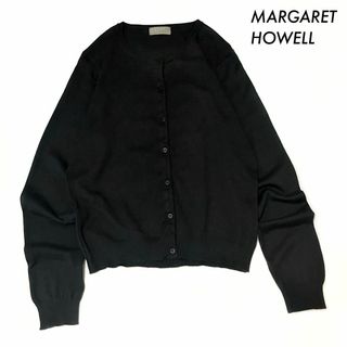 MARGARET HOWELL - MARGARET HOWELL マーガレットハウエル★長袖カーディガン