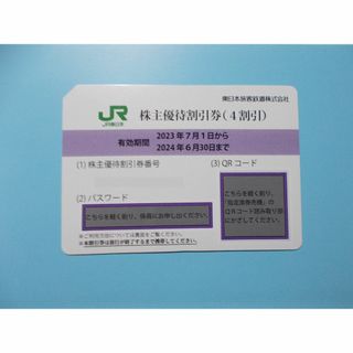 JR東日本　1枚　株主優待