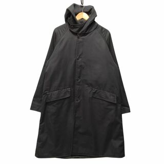 COMOLI 品番 J03-04006 フーデッド コート ブラック サイズ2 正規品 / 34175(その他)