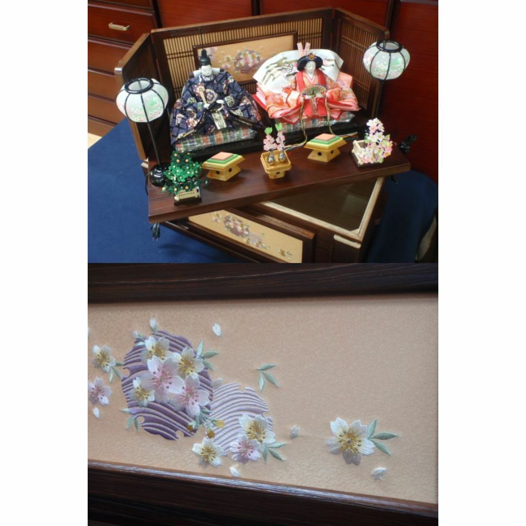 値下げ!訳アリ!新品○激安!65巾 ひな人形 親王飾り 収納飾り 雛人形 値下げ!訳アリ!新品○激安!65巾 ひな人形 親王飾り 収納飾り 雛人形