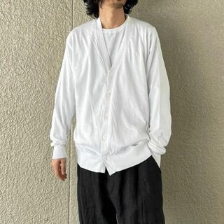 コモリ(COMOLI)の23ss comoli 18G Vネックカーディガン 3(カーディガン)