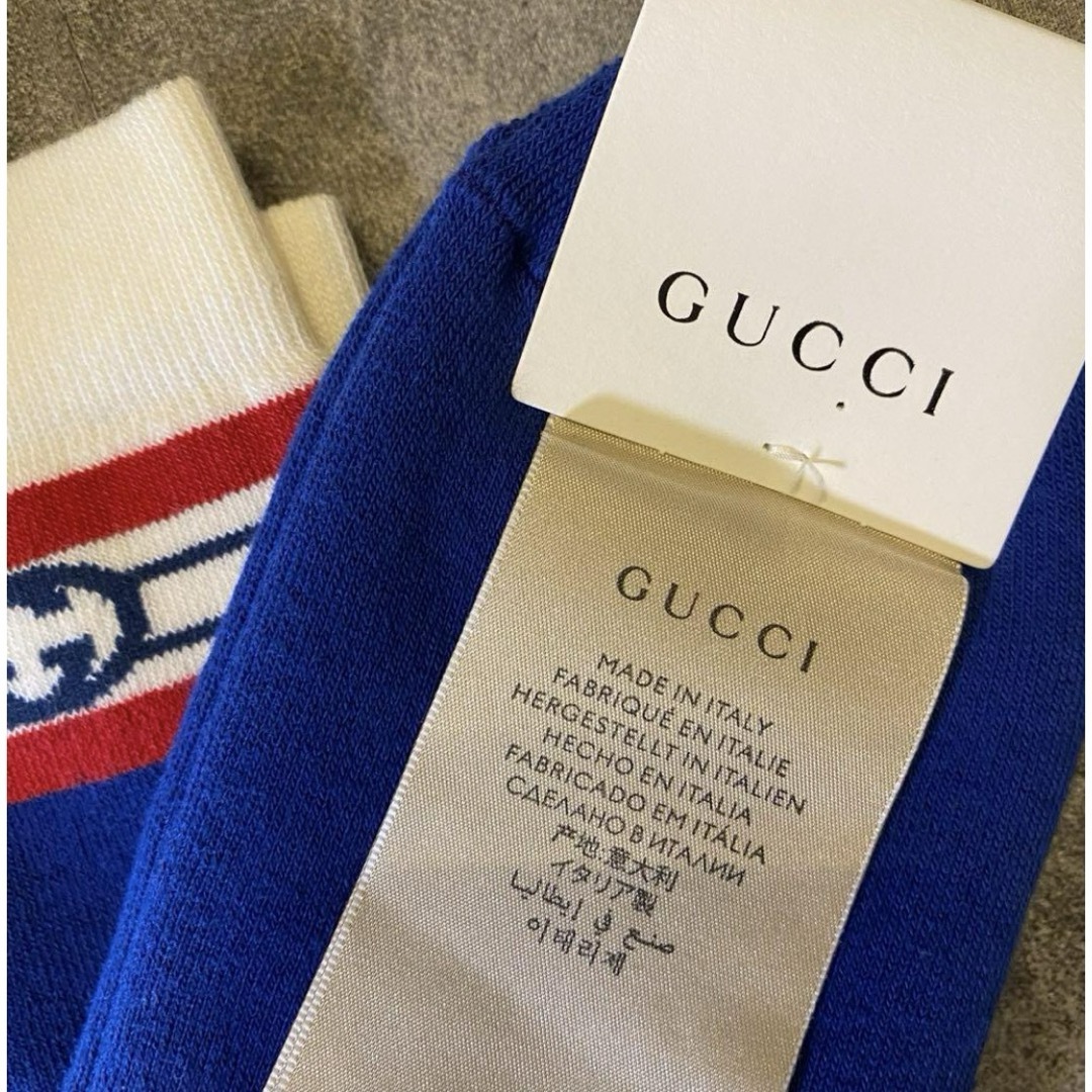 新品未使用 グッチ GUCCI ソックス 23-26cm ggロゴ 靴下 新品未使用 グッチ GUCCI ソックス 23-26cm ggロゴ 靴下