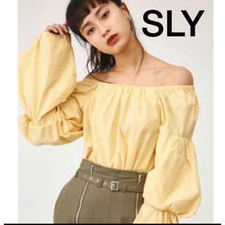 スライ(SLY)のSLY トップス　カットソー　フリーサイズ(Tシャツ(長袖/七分))