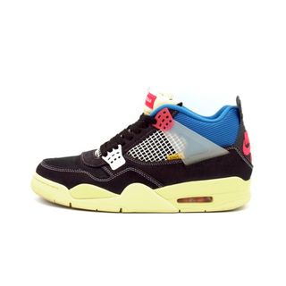 ナイキ(NIKE)のナイキ NIKE × ユニオン UNION ■ 【 AIR JORDAN 4 OFF NOIR DC9533 001 】 エア ジョーダン 4 オフノアール スニーカー h0571(スニーカー)