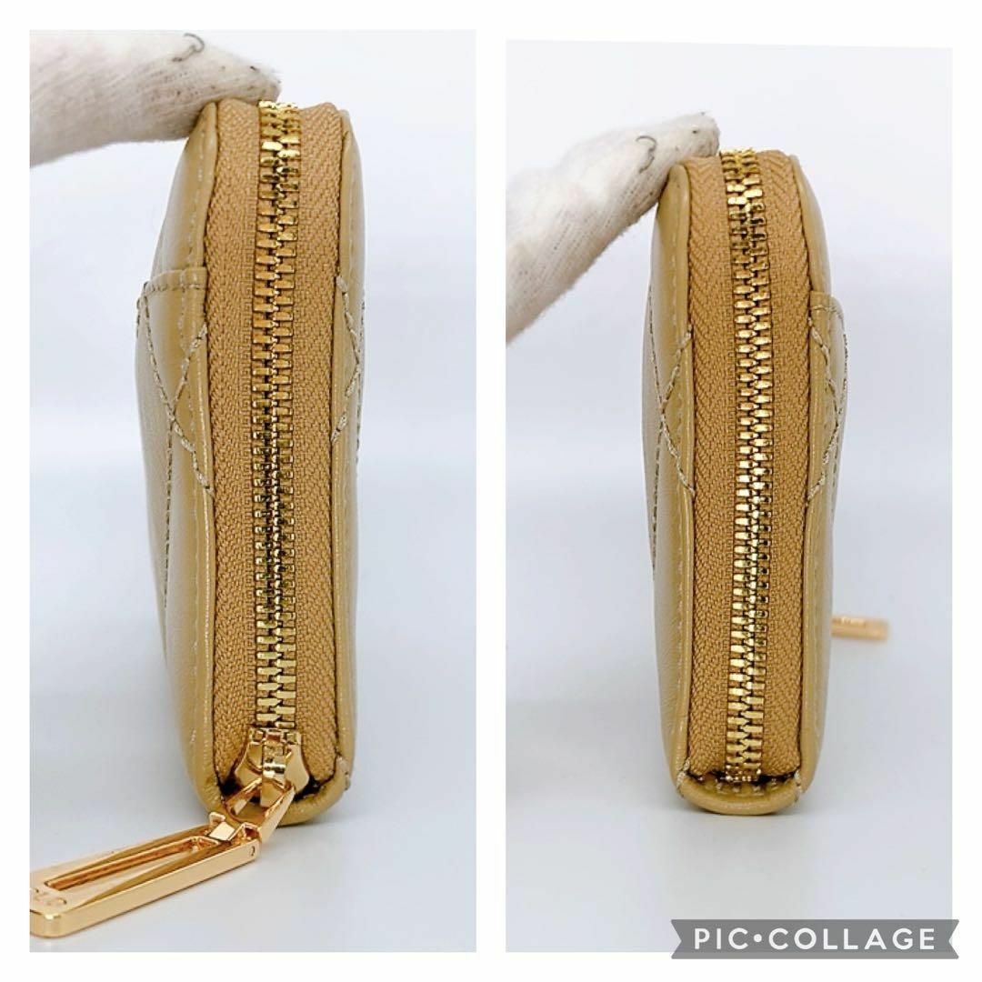 COCOCELUX GOLD(ココエリュクスゴールド)の✨未使用✨COCOCELUX GOLD 長財布 キルティング ラウンドファスナー レディースのファッション小物(財布)の商品写真