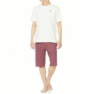 Champion - 【新品】チャンピオン チェック 半袖 半パンツ 上下セット ルームウェア M