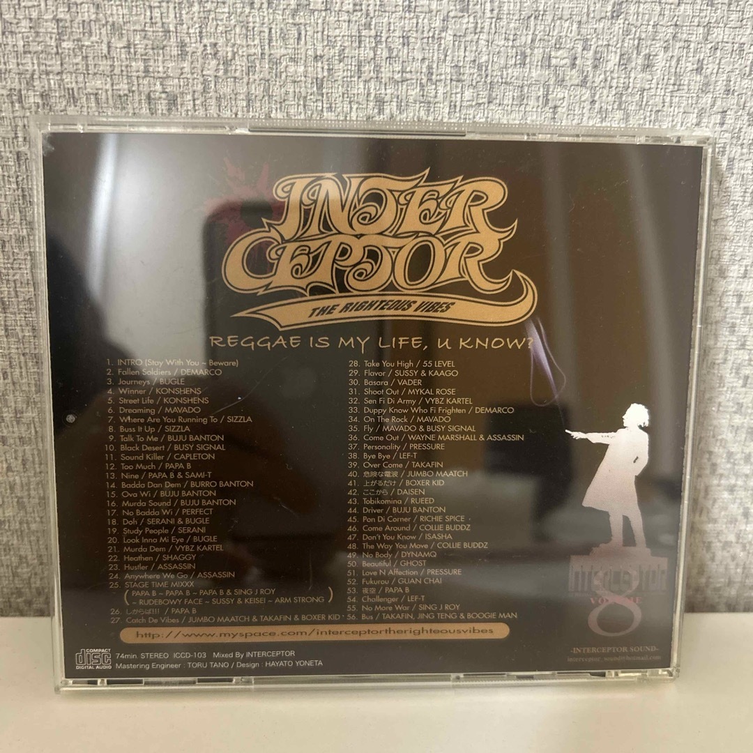 INTERCEPTOR　vol．8 エンタメ/ホビーのCD(ヒップホップ/ラップ)の商品写真