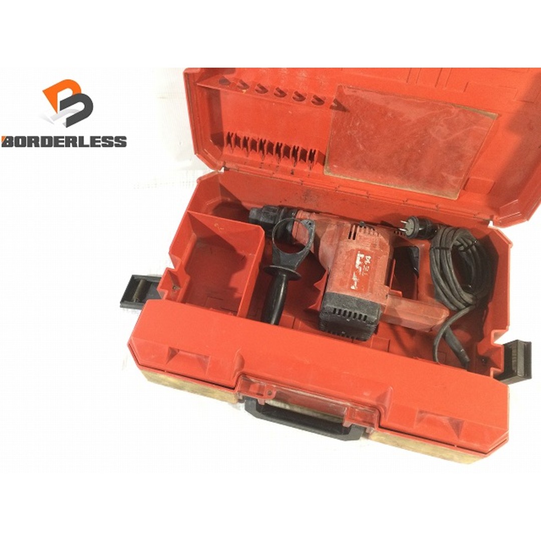 ☆中古品☆HILTI ヒルティ 100V ロータリーハンマードリル TE14 ケース付 SDSプラス コード式 ロータリハンマドリル 穴あけ 穿孔 89553 自動車/バイクのバイク(工具)の商品写真