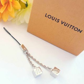 LOUIS VUITTON - ルイヴィトン★M65556☆アクセソワール テレフォンヌ ☆キューブ☆ストラップ