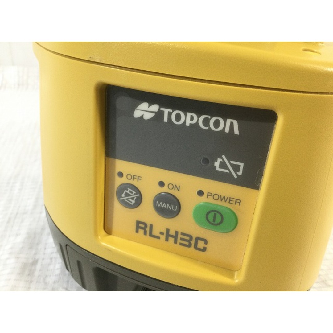 ☆比較的綺麗☆ TOPCON トプコン ローティングレーザー RL-H3C 受光器 三脚 他1点 付き 90189 自動車/バイクのバイク(工具)の商品写真