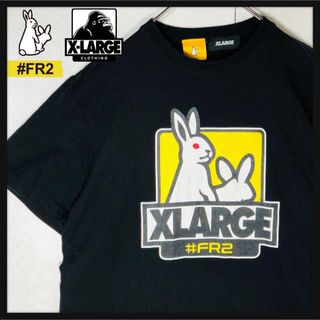 エフアールツー(#FR2)の【即完売モデル】FR2 エクストララージ 両面ロゴ 色情兎 M コラボ Tシャツ(Tシャツ/カットソー(半袖/袖なし))