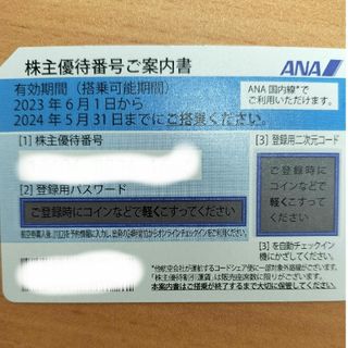 ANA　株式優待券　2024.5.31(その他)