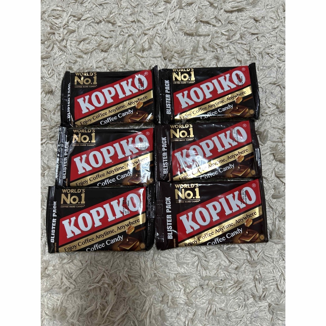 KOPIKO コピコ　韓国コーヒーキャンディ6こ 食品/飲料/酒の食品(菓子/デザート)の商品写真