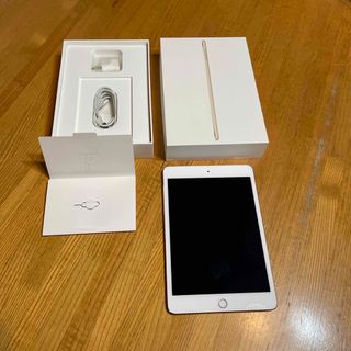 アップル(Apple)のiPad mini 4 ゴールド　16GB wifi +cellular(タブレット)