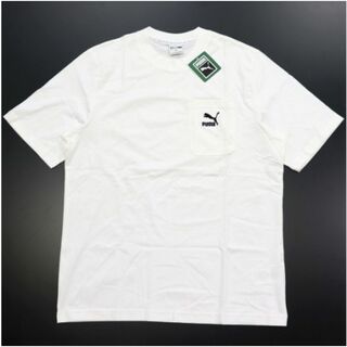 PUMA - 【新品】プーマ カジュアル ポケット CLASSICS 半袖 Tシャツ 白 L