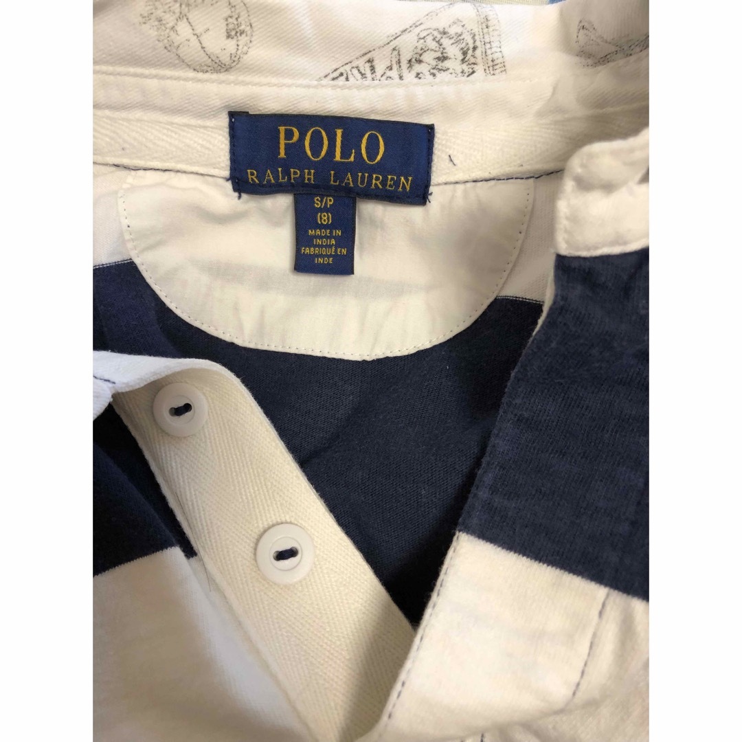 POLO RALPH LAUREN(ポロラルフローレン)のラルフローレン　半袖ポロシャツ キッズ  サイズ8  キッズ/ベビー/マタニティのキッズ服男の子用(90cm~)(Tシャツ/カットソー)の商品写真