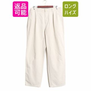 ラルフローレン(Ralph Lauren)の90s 初期タグ ポロ ラルフローレン コットン チノ パンツ メンズ 36 32 / オールド スラックス チノパン ストレート ツータック ポロチノ(チノパン)