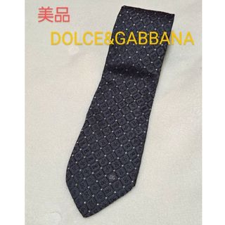 ドルチェアンドガッバーナ(DOLCE&GABBANA)のDOLCE&GABBANA ネクタイ DG柄 シルク(ネクタイ)