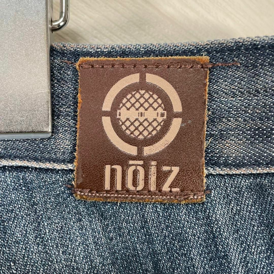 noiz jeans デニム パンツ 極太 バギー B系 ダボパン 38 ワイド メンズのパンツ(デニム/ジーンズ)の商品写真