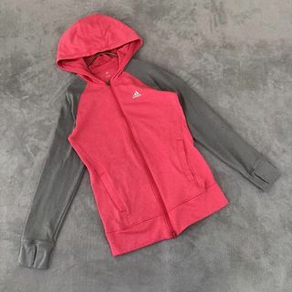 アディダス(adidas)の【adidas】アディダス(M) フード トレーナー フルジップ パーカー(パーカー)