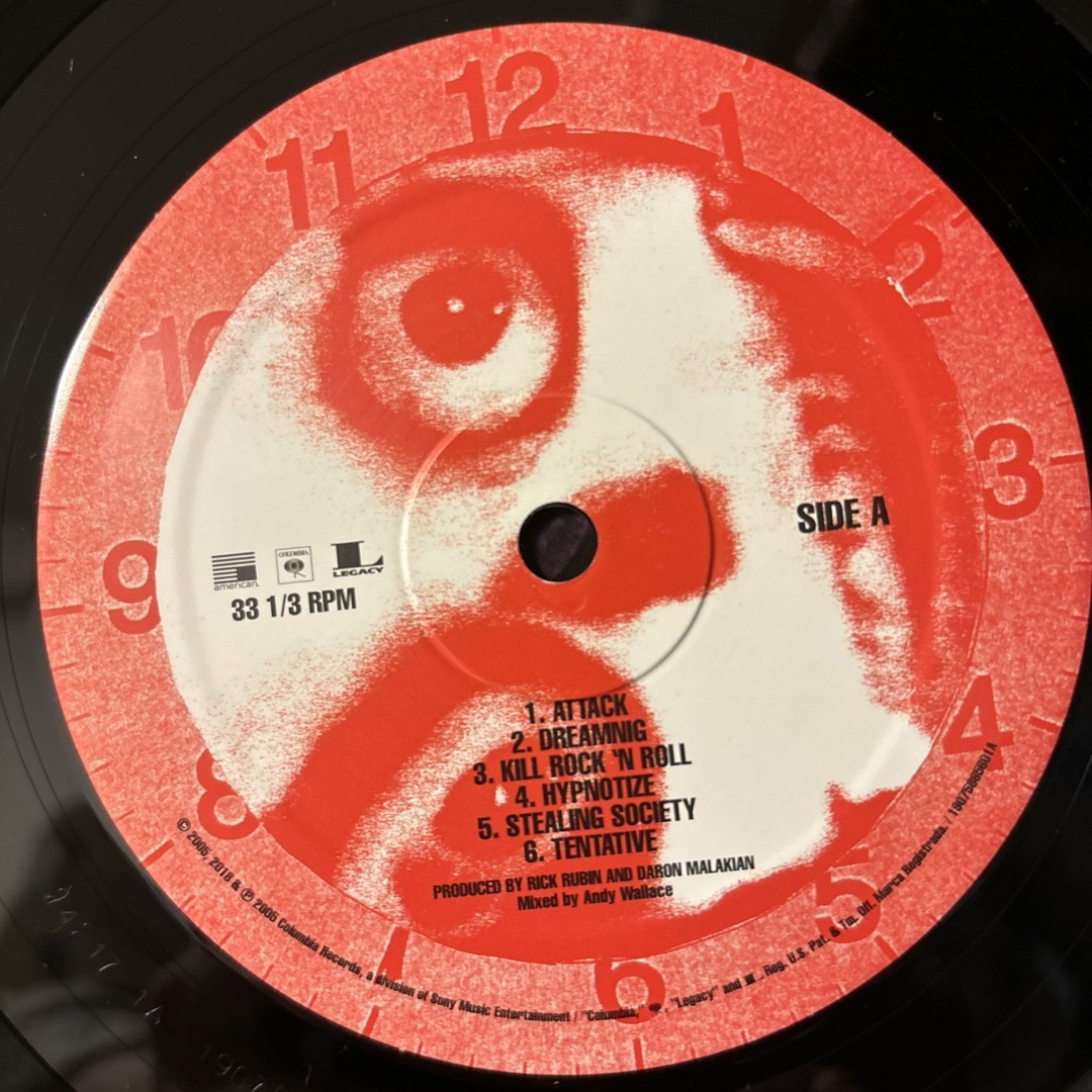 System Of A Down Hypnotize レコード LP vinyl エンタメ/ホビーのエンタメ その他(その他)の商品写真