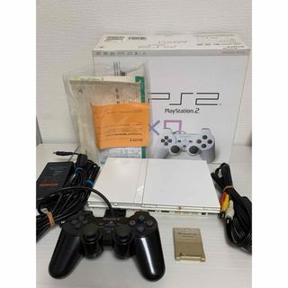 SONY PS2 プレステ2 プレイステーション2 SCPH-75000 白