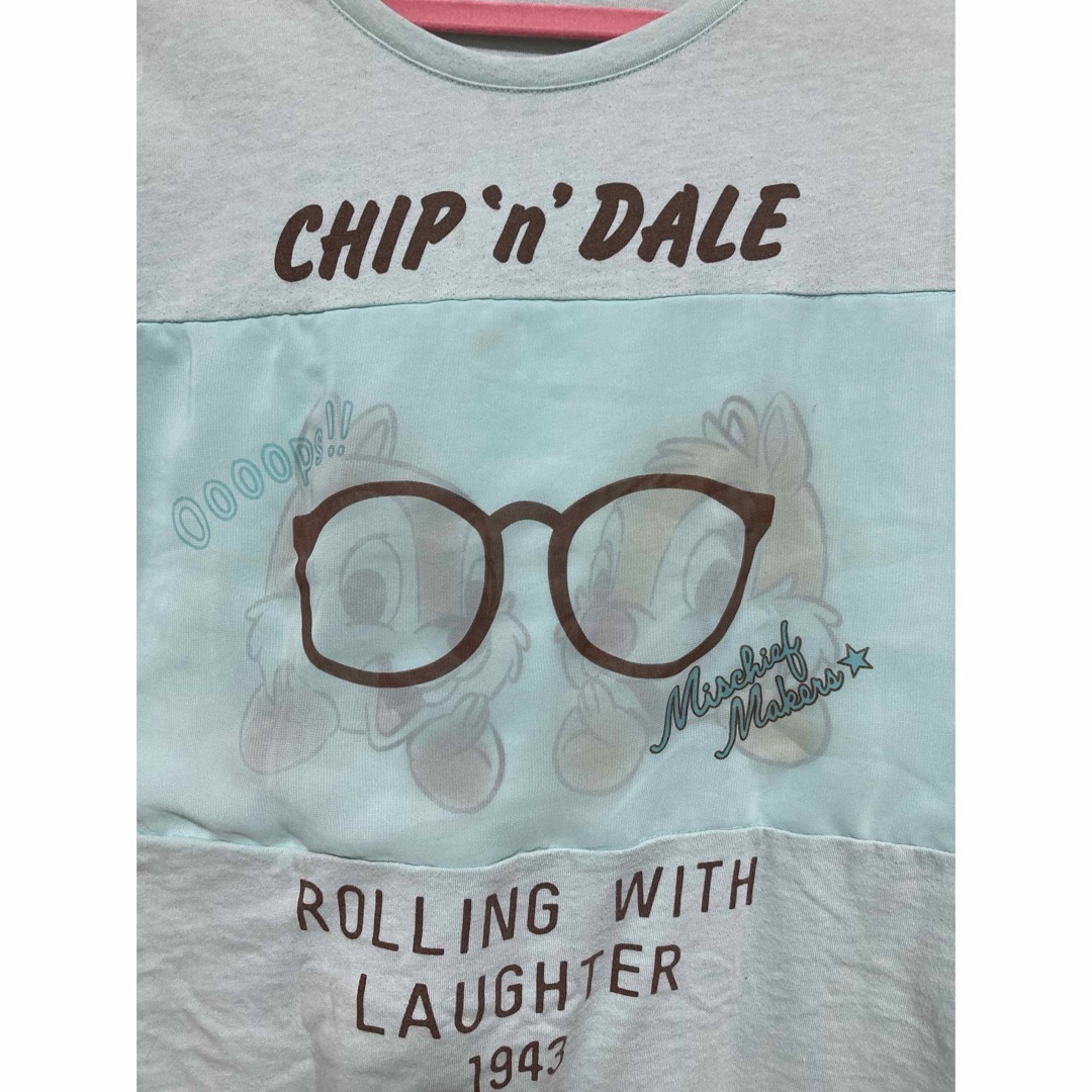 Disney(ディズニー)の★チップ＆デール半袖カットソー メンズのトップス(Tシャツ/カットソー(半袖/袖なし))の商品写真
