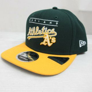 ニューエラー(NEW ERA)のニューエラ 9FIFTY オークランド アスレチックス キャップ 帽子 グリーン(キャップ)