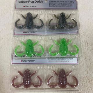スクーパーフロッグダディ　３つ(ルアー用品)