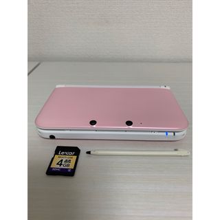 ニンテンドウ(任天堂)の初期化済　ニンテンドー3DS LL ピンク×ホワイト(携帯用ゲーム機本体)