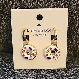 kate spade new york - 【新品♠️本物】ケイトスペード ドーナツ ハギーピアス