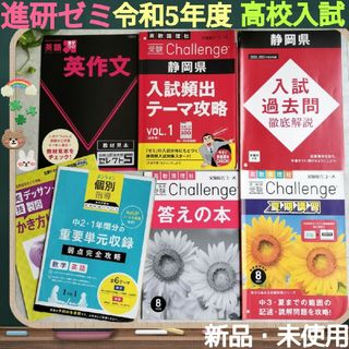 進研ゼミ☆高校入試対策☆5教科☆静岡県 入試過去問 徹底解説 本番点対策など+α(語学/参考書)