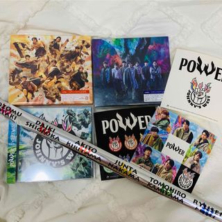 【銀テ付】WEST アルバム POWER 初回盤A・初回盤B・通常盤3形態セット(アイドルグッズ)