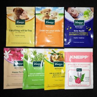 クナイプ(Kneipp)のクナイプ バスソルト 7袋 7種類 入浴剤(入浴剤/バスソルト)