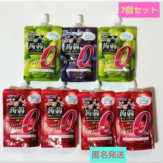 ORIHIRO - ぷるんと蒟蒻ゼリー オリヒロ  7個セット・ゼロカロリー  蜜りんご