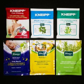 クナイプ(Kneipp)のクナイプ バスソルト 6袋 6種類 入浴剤(入浴剤/バスソルト)