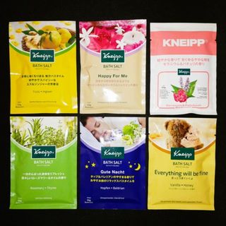 クナイプ(Kneipp)のクナイプ バスソルト 6袋 6種類 入浴剤(入浴剤/バスソルト)