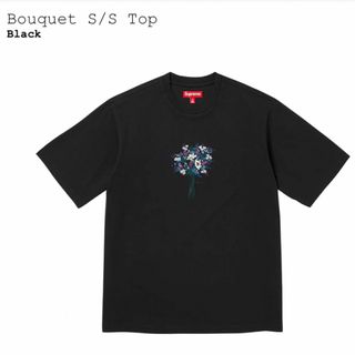 シュプリーム(Supreme)のSupreme Bouquet S/S Top Black S(Tシャツ/カットソー(半袖/袖なし))