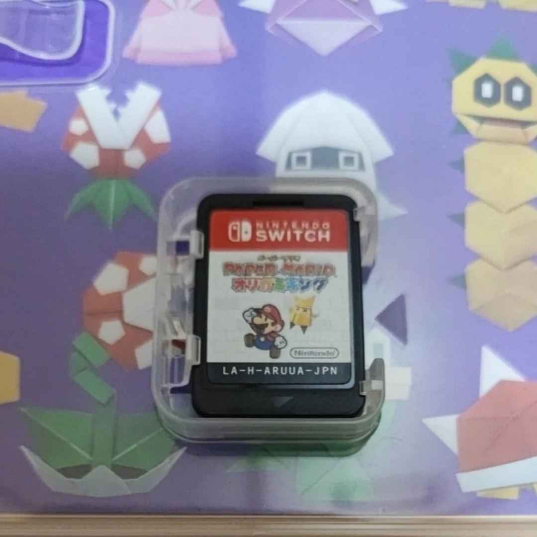 Nintendo Switch(ニンテンドースイッチ)のペーパーマリオ オリガミキング エンタメ/ホビーのゲームソフト/ゲーム機本体(家庭用ゲームソフト)の商品写真
