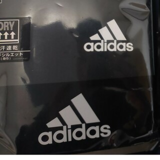 アディダス(adidas)の2枚　170サイズ　adidas　アディダス　黒　Tシャツ(Tシャツ/カットソー(半袖/袖なし))