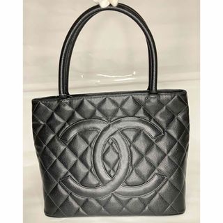 シャネル(CHANEL)の【美品】　シャネル　キャビアスキン　復刻トート　ココマーク(トートバッグ)