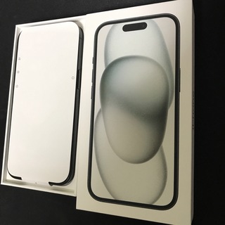 Apple - iPhone15　ブラック　ほぼ未使用