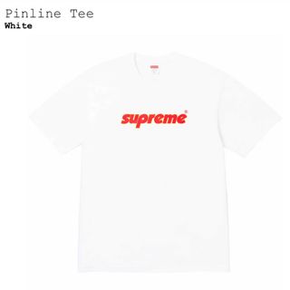 シュプリーム(Supreme)のSupreme Pinline Tee White S(Tシャツ/カットソー(半袖/袖なし))